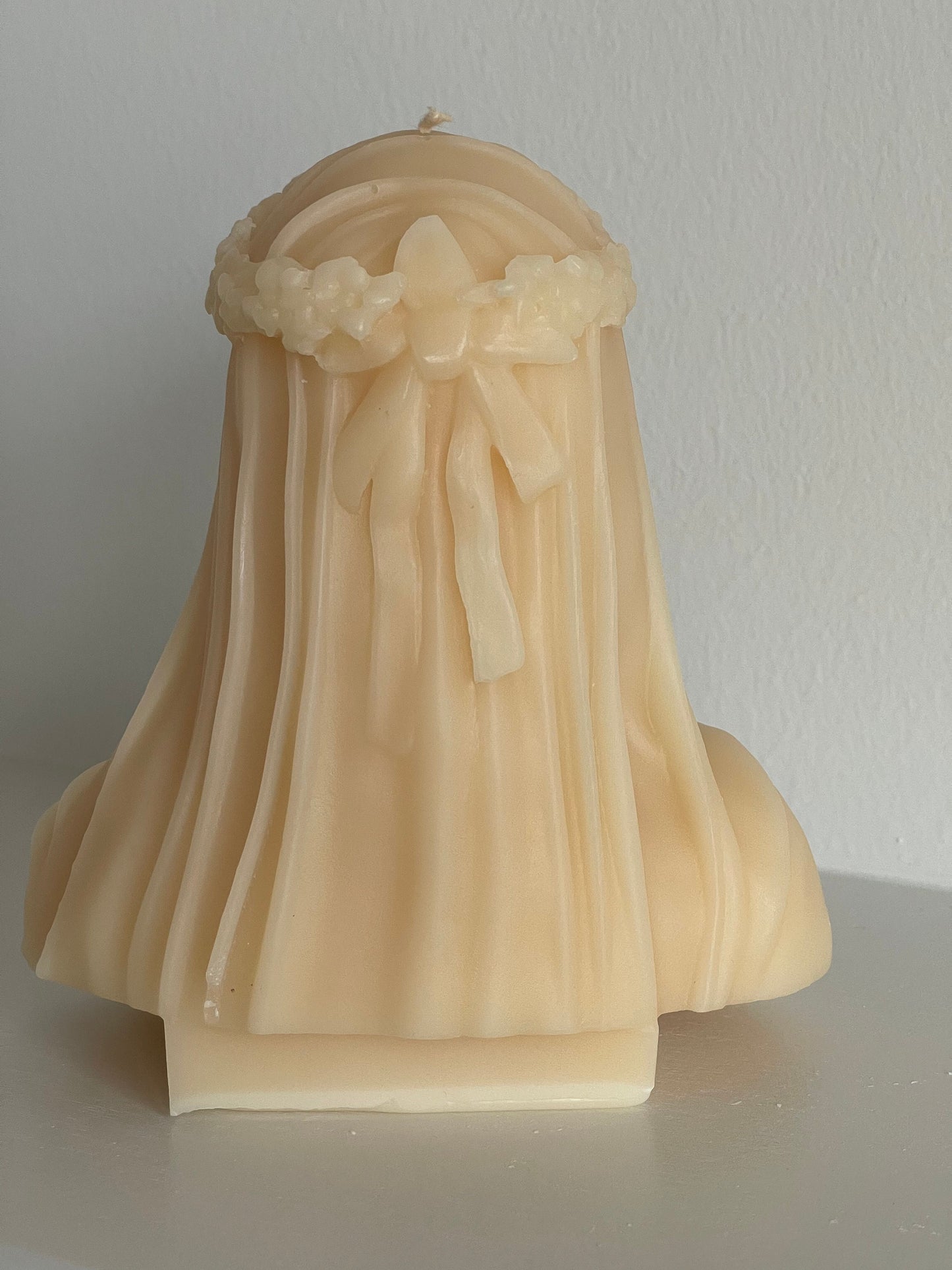 Huge Veil Lady Candle Gift for Wedding Party Favor Lover Gift Candle Custom Scent Candle For Friend Candle Gift - Scented/Unscented Custom