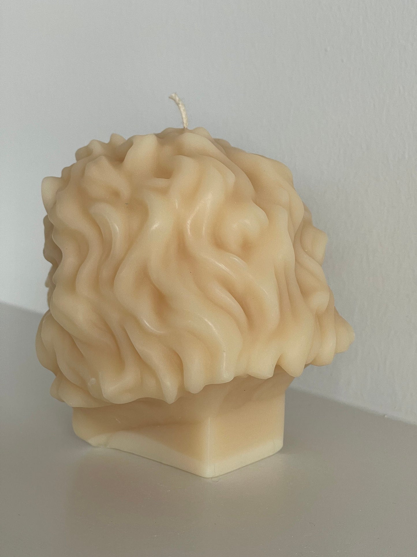 Large Lion Head Candle - Handpoured soy wax candle - Sculptural Candle - Home decor - Gift - Custom colors - Scented/unscented shaped candle