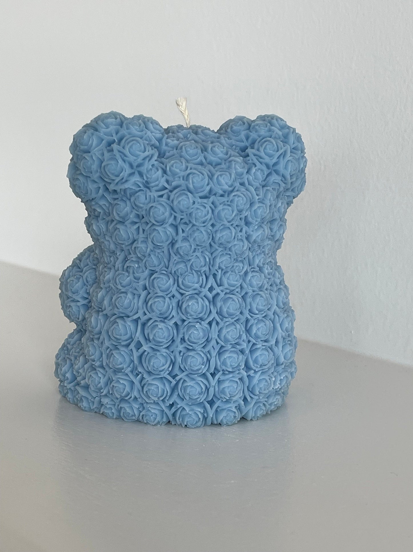 Rose Bear Candle